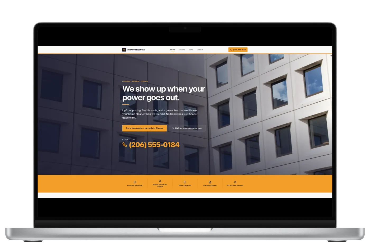 Ironwood Electrical Co. Desktop