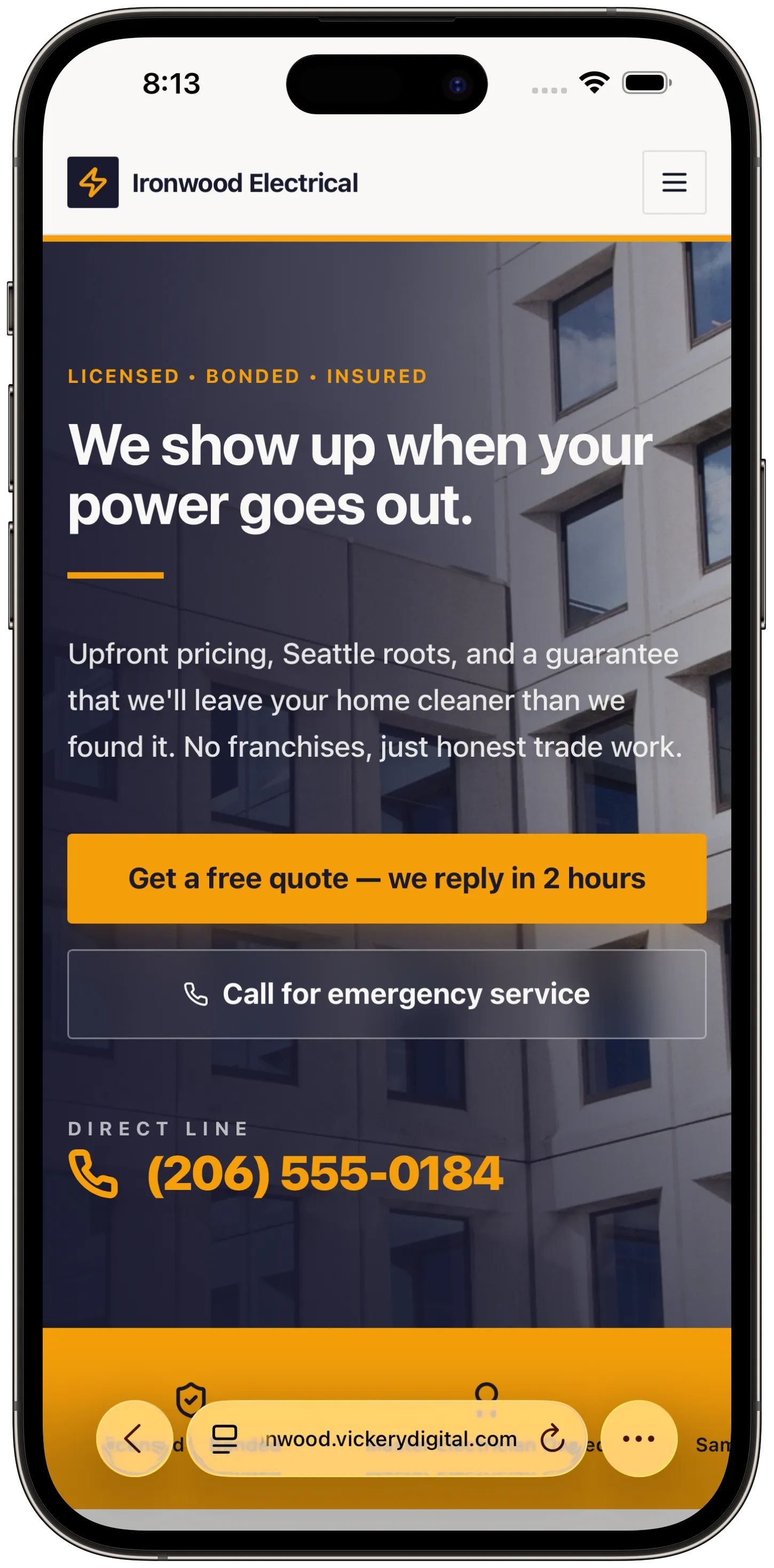 Ironwood Electrical Co. Mobile